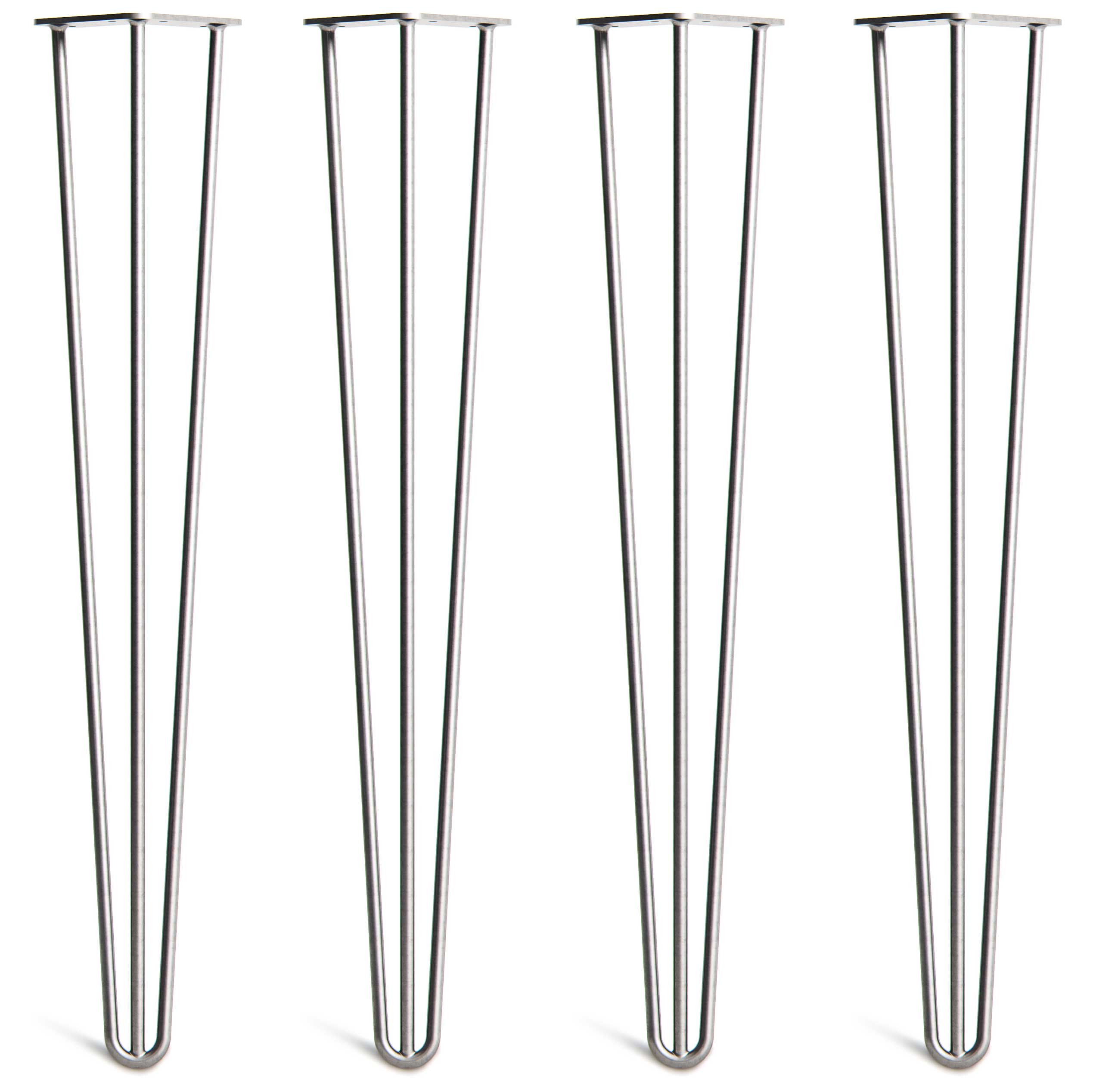 71cm Zinc 3-Rod Hairpin Legs