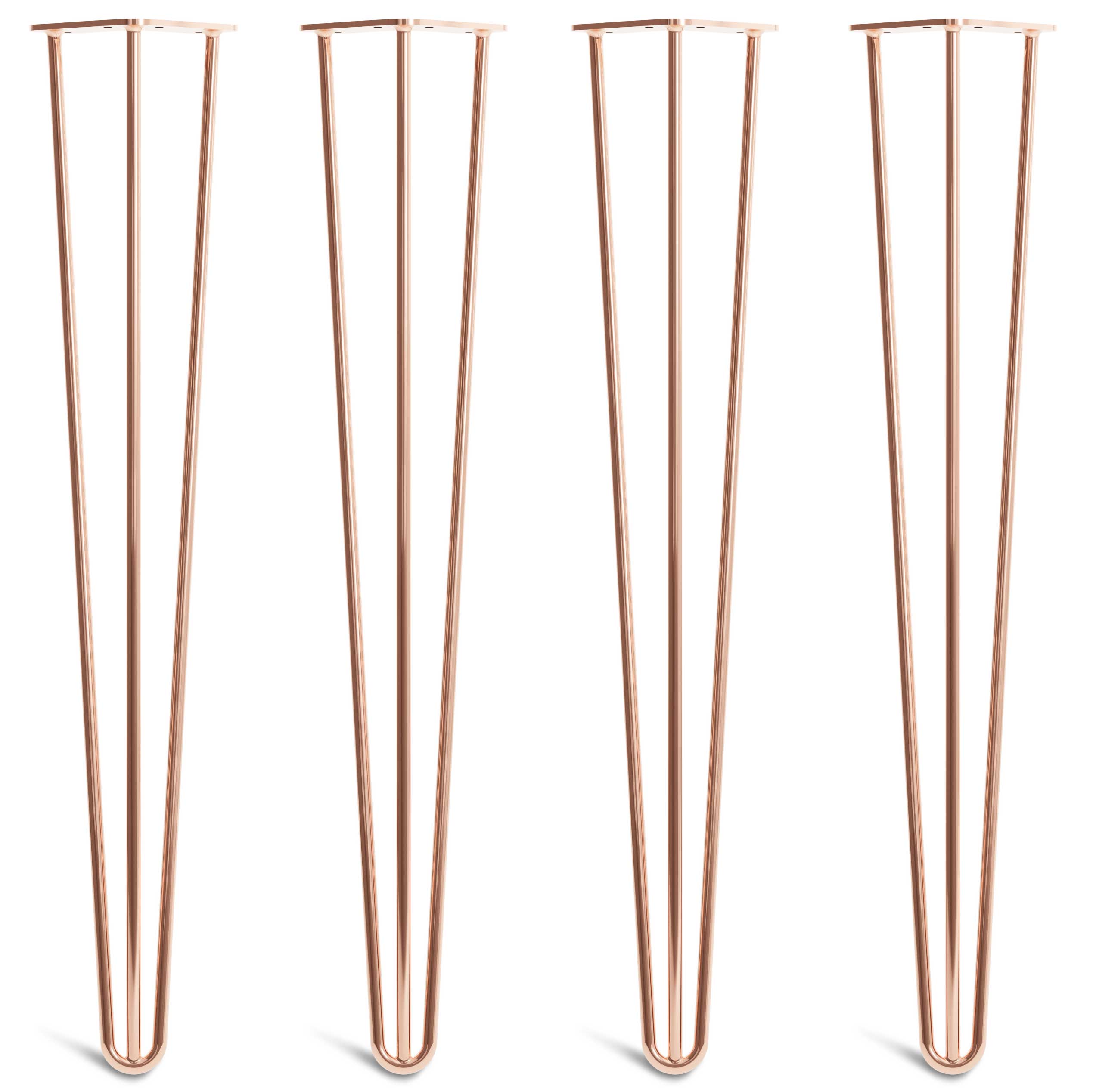 71cm Copper 3-Rod Hairpin Legs