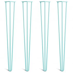 Pack of 4 - 86cm Duck Egg 3-Rod Hairpin Legs - Console Table