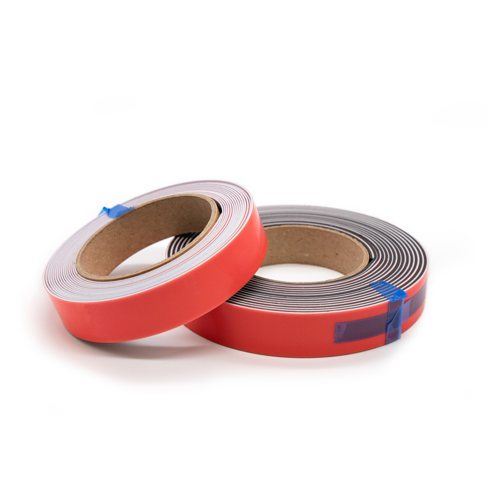 Large white secondary glazing tape