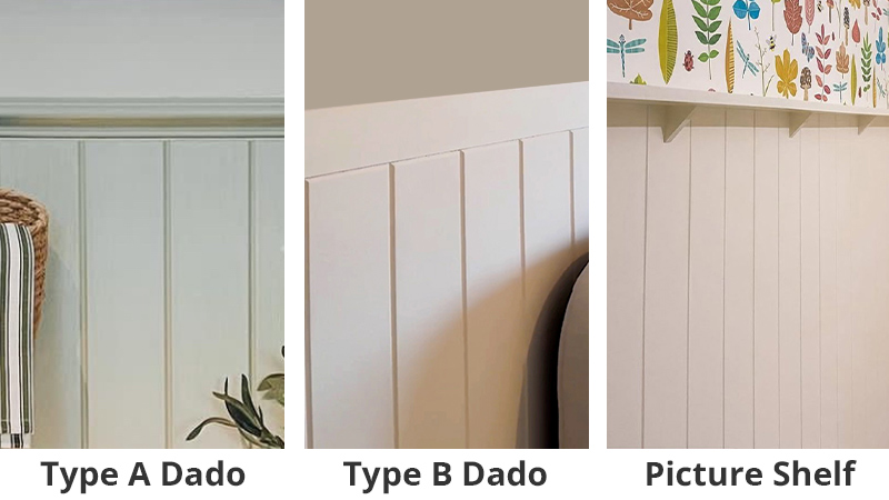 Wainscot options