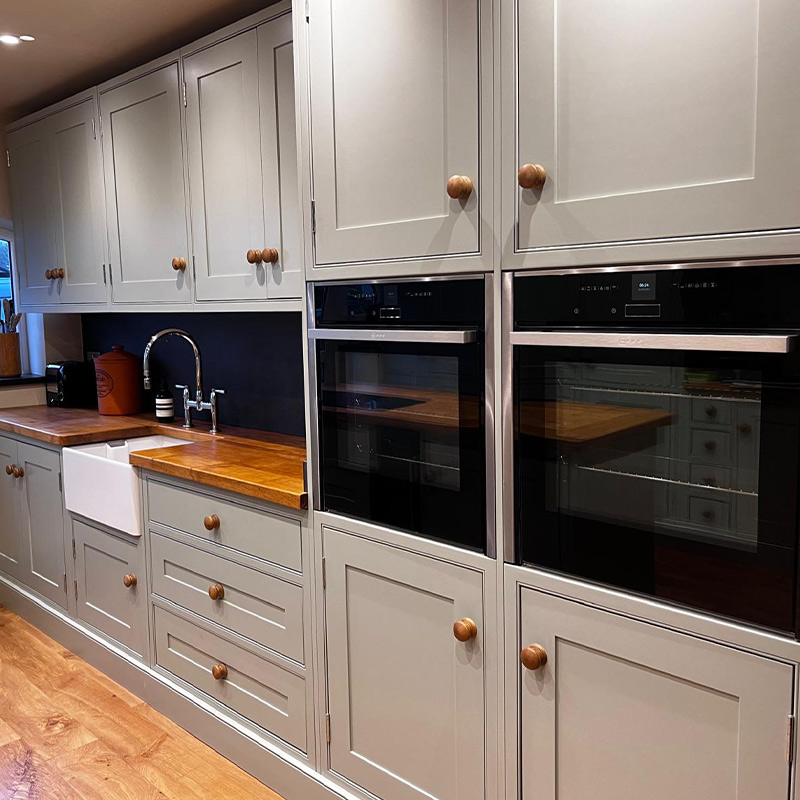 grey shaker kitchen