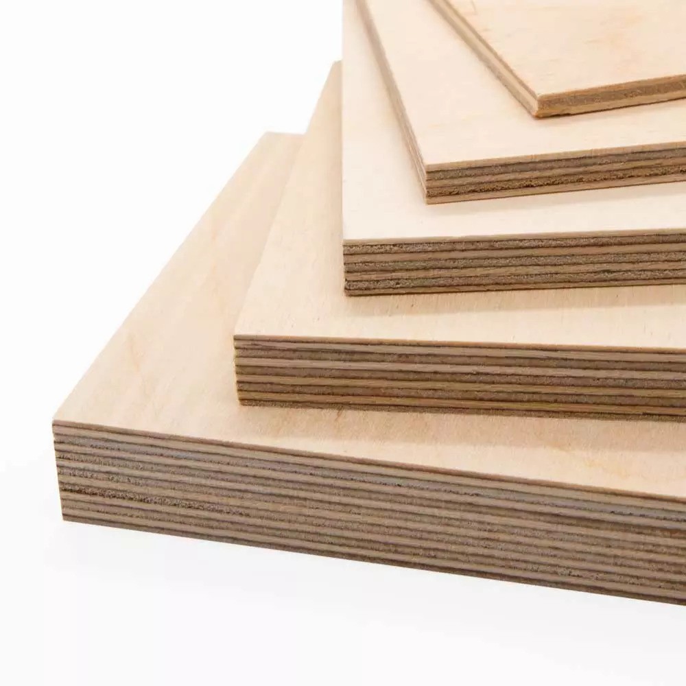 birch plywood sheets in different thicknesses